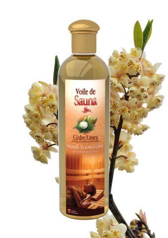 Аромат для саун Camylle Voile de Sauna Кедр/Літцея SACL025 фото