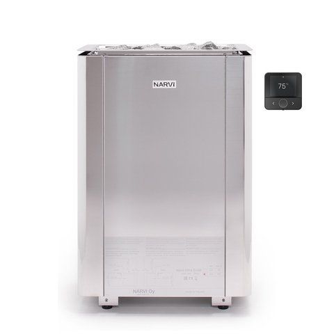Електрокам&rsquo;янка Narvi Ultra Small Wi-Fi 6 kW, нержавіюча сталь psc1010853 фото