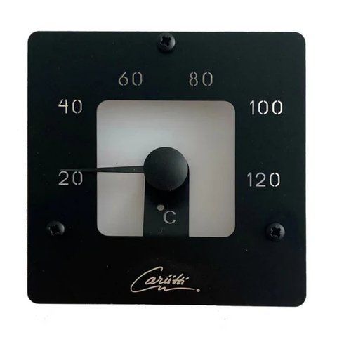 Термометр для сауни Cariitti SQ Чорний pcs-CSQ фото