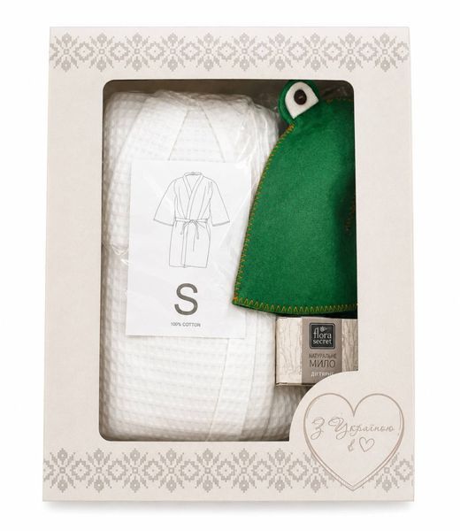 Подарунковий набір для сауни №5 -Жабка-, для неї N-118 фото