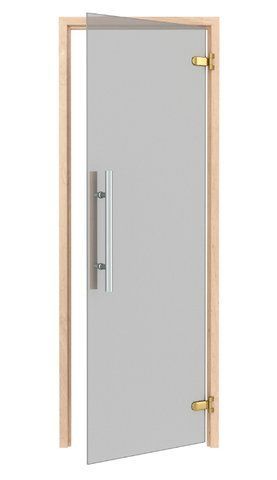 Двері для сауни Premium Осика Grey 80х200 SU1116 фото
