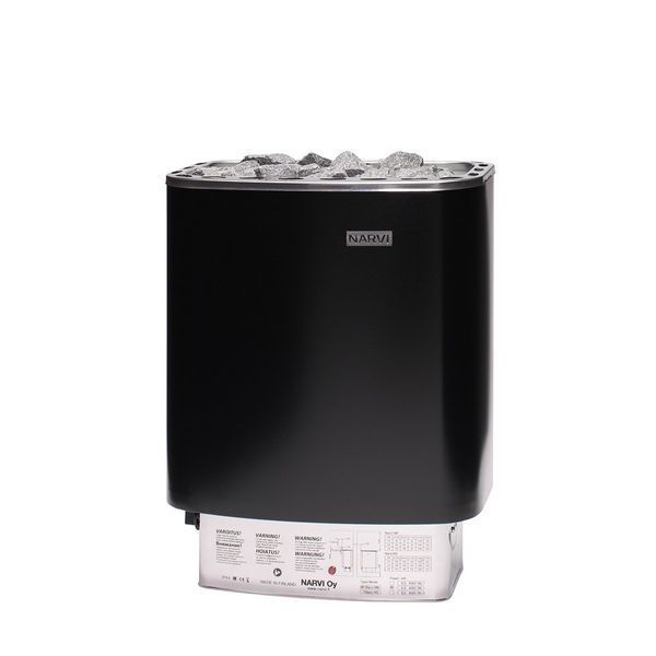 Електрокам'янка Narvi NM 6 kW, чорна psc1010819 фото