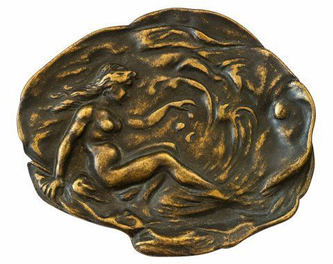 Попільниця "Донна", 130х140 мм чорн 130117 фото